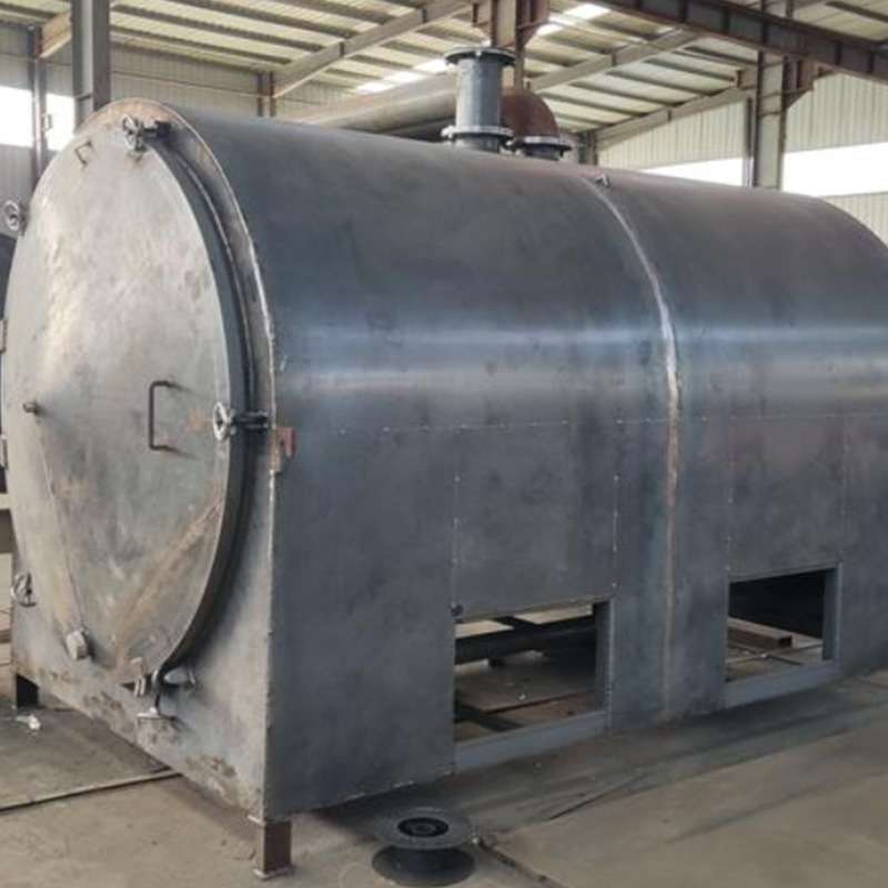小型木屑炭化炉家用卧式小型木屑炭化炉原木碳化耐高温果渣炭化炉