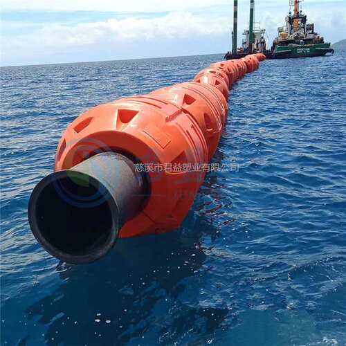 海面浮管子组合浮筒 输油管道夹软管浮筒 对夹两半片漂浮电缆浮体