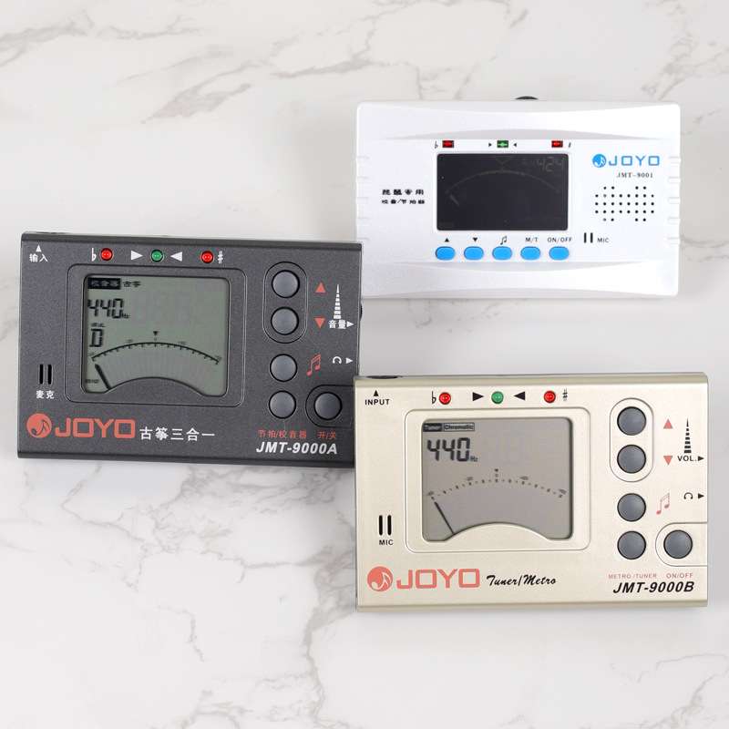 JOYO卓乐古筝专用调音器JMT-9000A校音器定音节拍器三合一节奏器