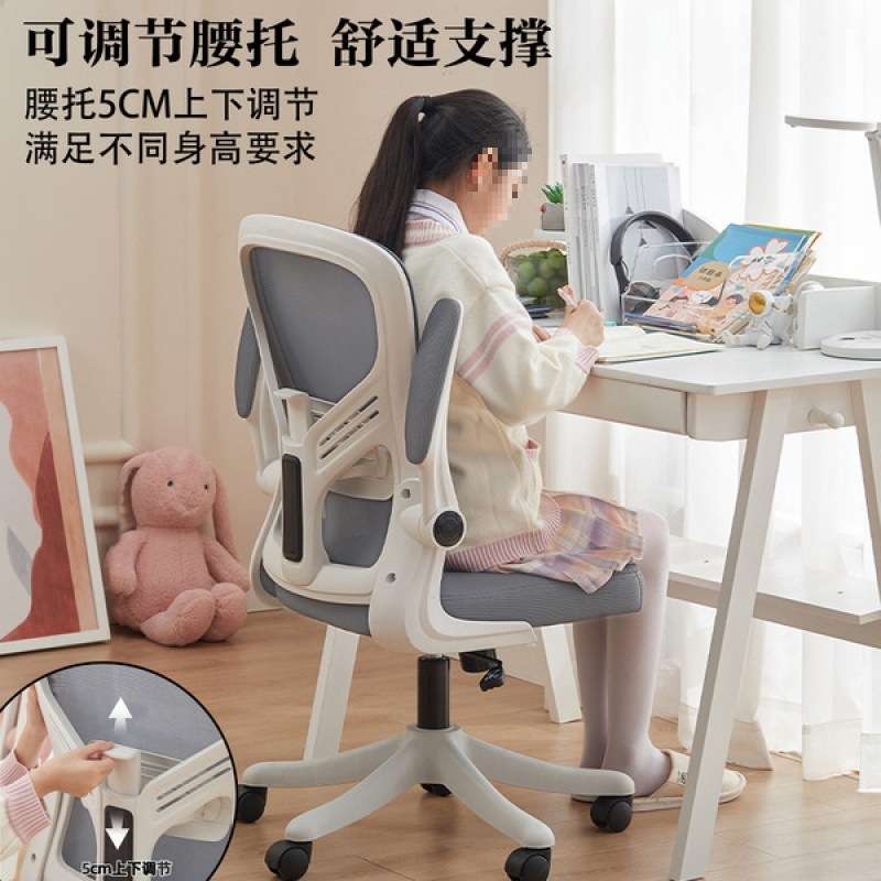 家用学生写字椅电脑椅舒适久坐办公椅人体工学椅子宿舍升降可升降