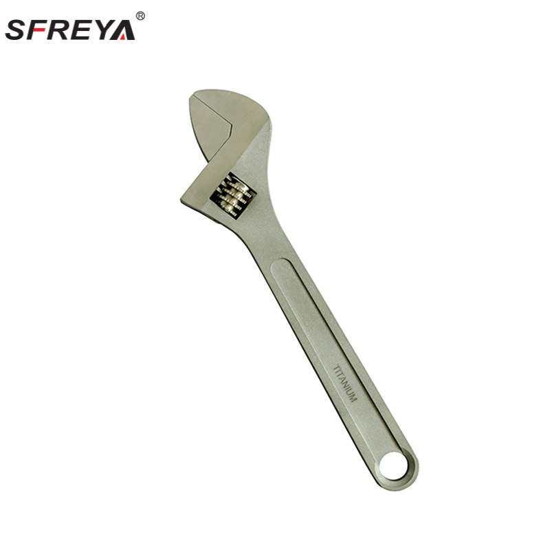 SFREYA钛合金工具钛合金无磁活扳手无磁工具无磁扳手 钛合金扳手