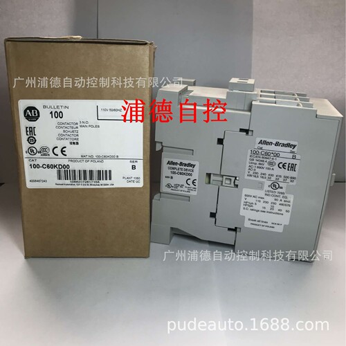 AB交流接触器100-C60KF00现货AC220V