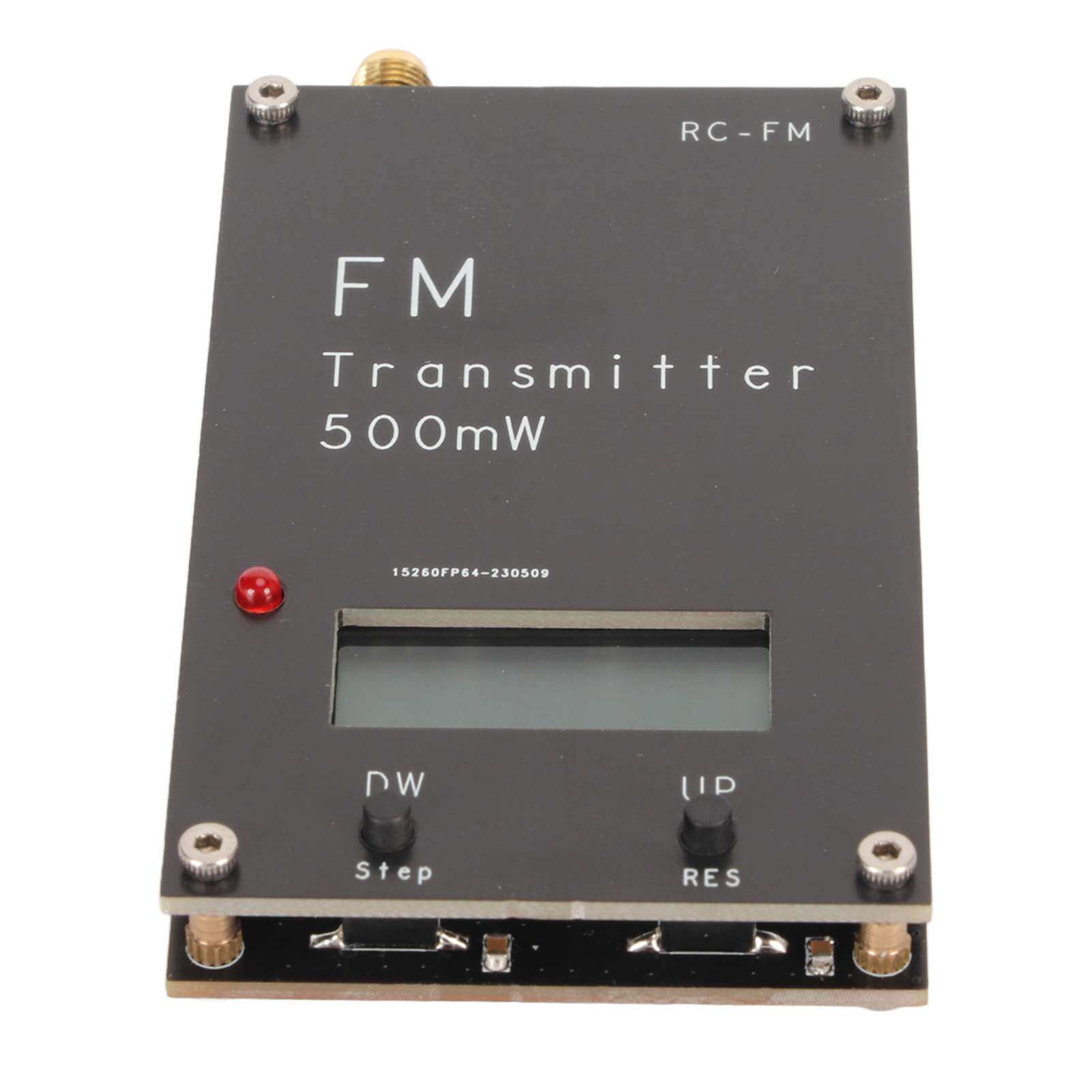 2000米 FM发射机 数字显示 0.5W 500mW 立体声 76-108M (直拍)