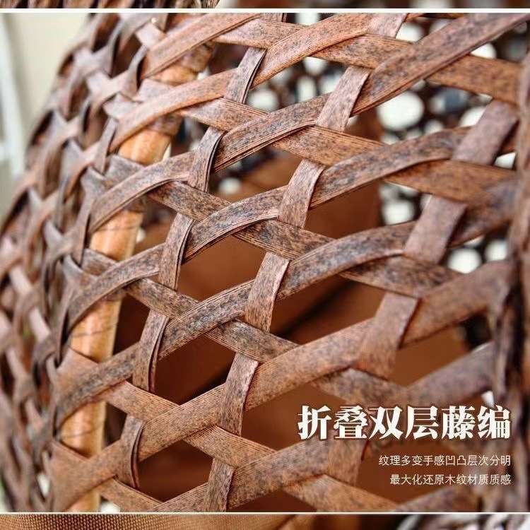 网红吊椅双人吊篮藤椅客厅吊床秋千懒人家用吊兰椅阳台成人摇椅