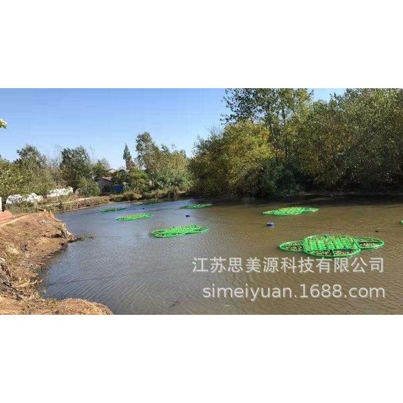 厂家提供制作人工浮岛 类花卉浮岛生态浮床河道绿化水生植物