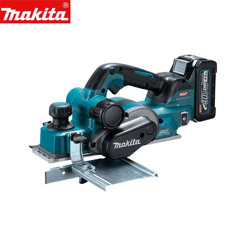 Makita牧田KP001G充电木工电刨家用无刷电动手提刨手推木材平刨