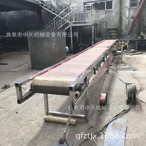矿用煤渣皮带输送机wq888纱线包装卸输送机 物料分拣输送机