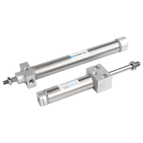 DAB20X100-2方头不锈钢迷你气缸DAB20X50-4固定型气缸DAB20X75-2