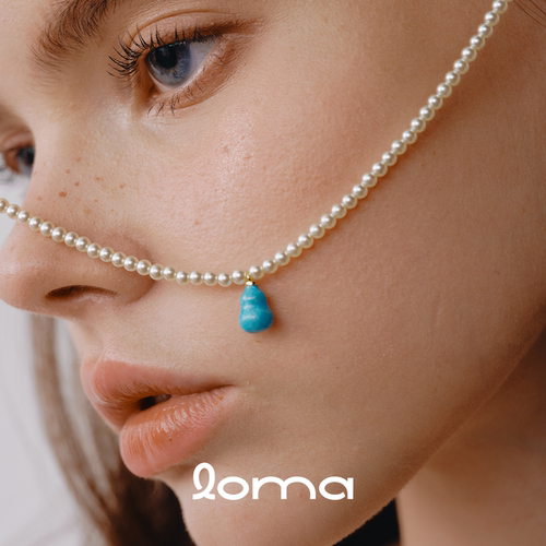 LOMA奶fufu葫芦百搭锁骨链新款
