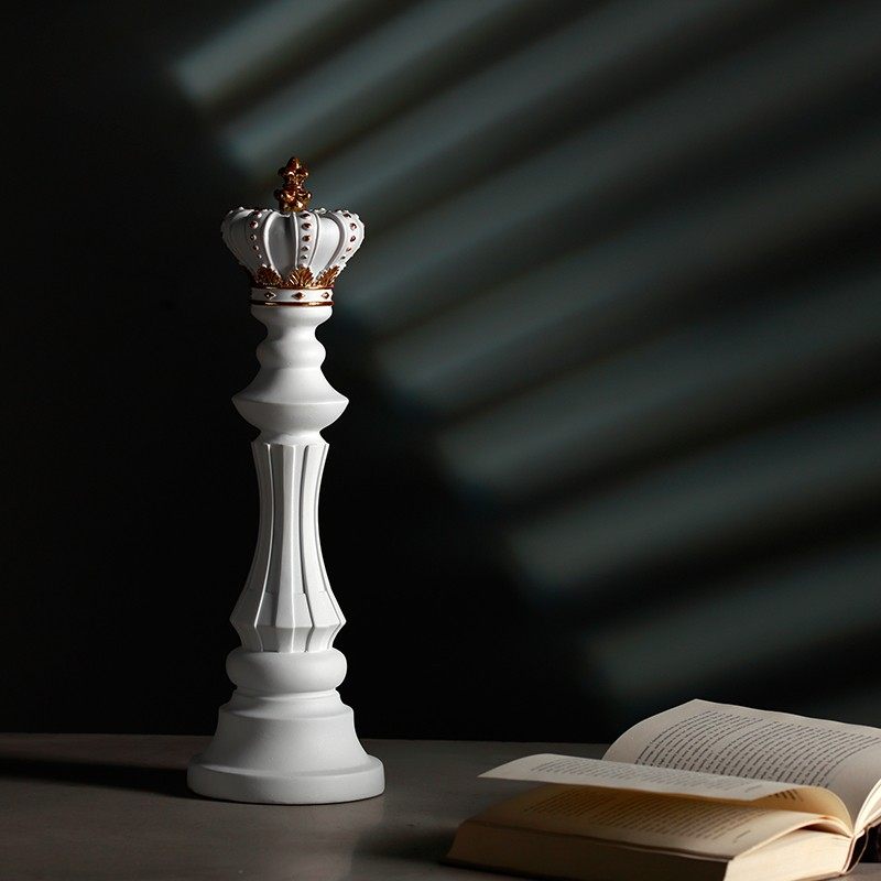 欧式家居酒店客厅创意国际象棋摆件工艺电视柜办公室书房桌面摆饰