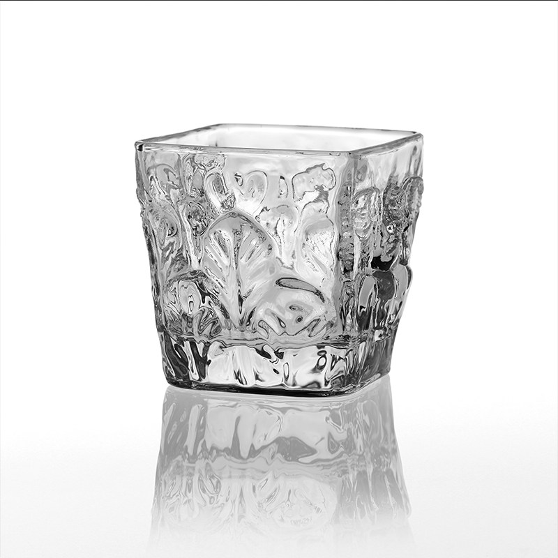稀奇艺术 方形威士忌酒杯古典复古创意酒杯水晶玻璃杯