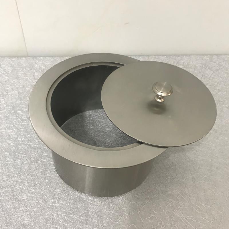 不锈钢嵌入式圆形小号厨房台面盖子洗手台方形暗装翻盖垃圾收纳桶