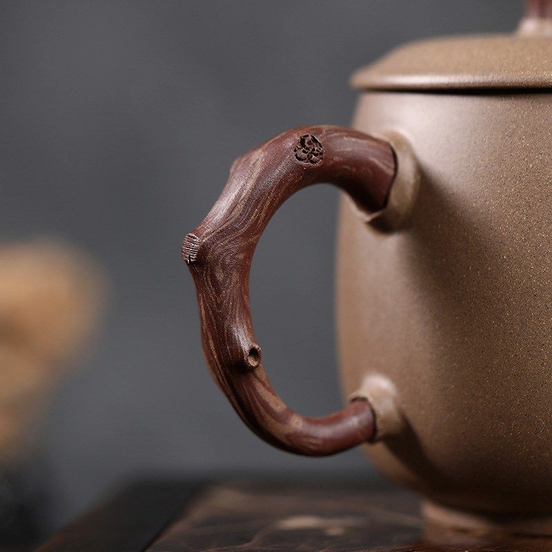 陶灵天下宜兴紫砂杯大容量盖杯单人茶具泡茶杯手工全绞泥岁月静好