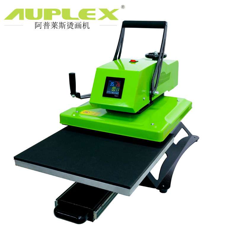 热转印烫画机 AUPLEX热转印设备40*50烫标机印花机器 摇头烫画机