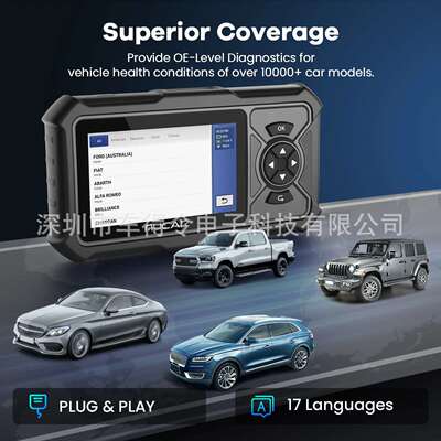 海外版 MUCAR CDE900 PRO Auto OBD2 Diagnostic Scanner ABS TCM