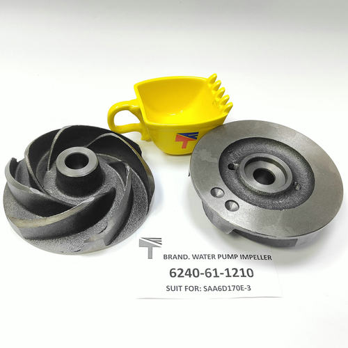 适用发动机SA6D170 水泵叶轮 6240-61-1210 6240611210 工程机械