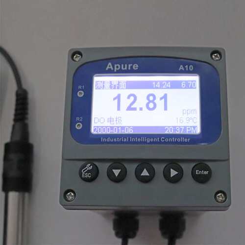 Apure电导率A10CD-A/KS1-5M-NTC工业在线电阻率控制器 电导率仪