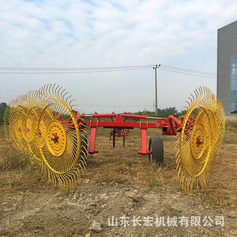 搂草机四轮拖拉机带指盘9LZ系列搂草机牧草苜蓿稻草玉米秸秆搂堆