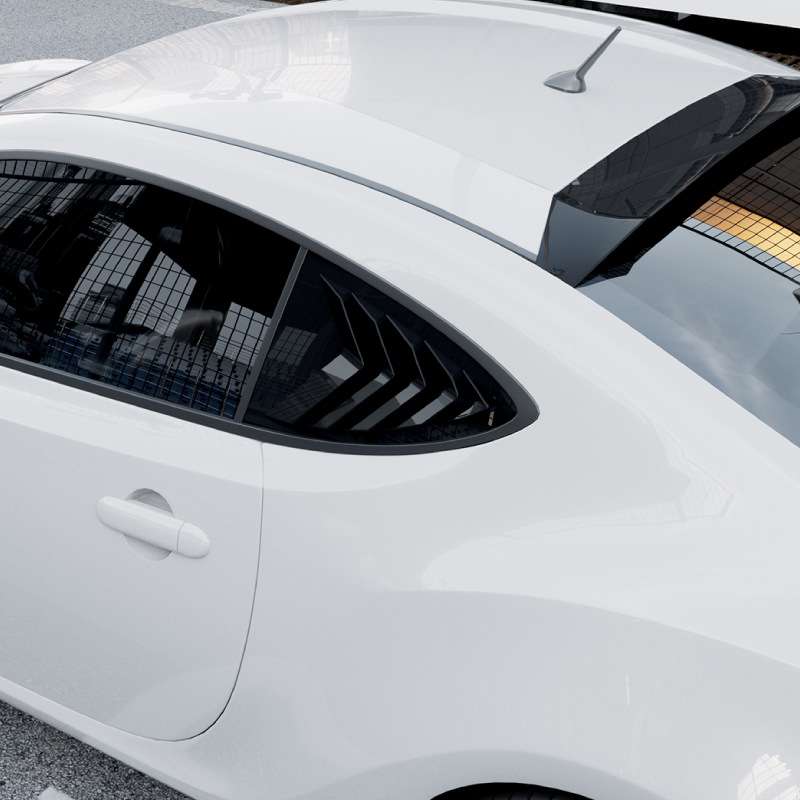 适用GT86斯巴鲁BRZ ZC6 Scion FR-S 2013-2020三角百叶窗车贴改装