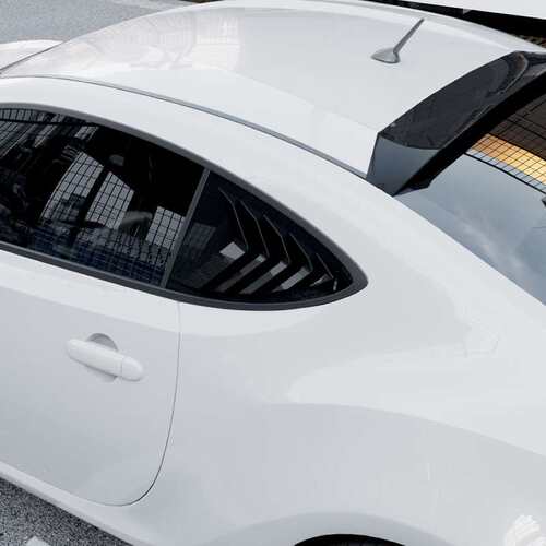 适用GT86斯巴鲁BRZ ZC6 Scion FR-S 2013-2020三角百叶窗车贴改装