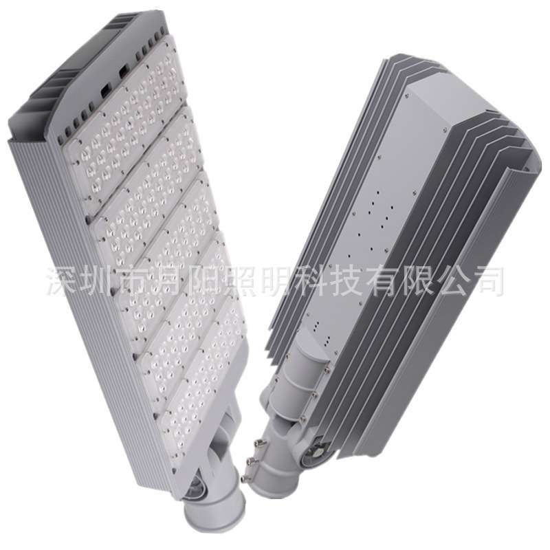 厂价直销 300W新款鸭嘴太阳能路灯 LED灯具外壳配件 压铸路灯套件
