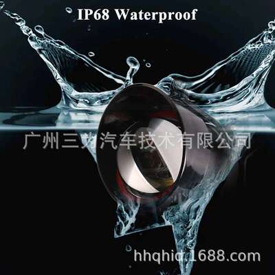 三为车灯SANVI 3寸通用LED双光透镜雾灯35w 12v 6000k 3000K雾灯