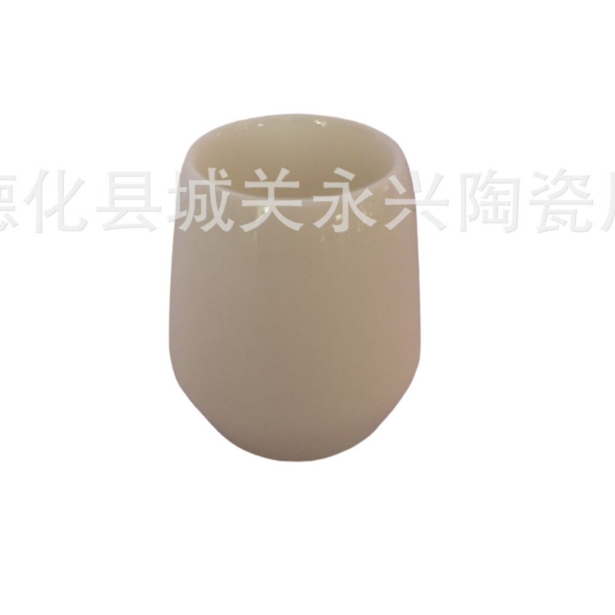 陶瓷主人杯(羊脂玉瓷)厚坯厚釉一口杯)欢迎订制