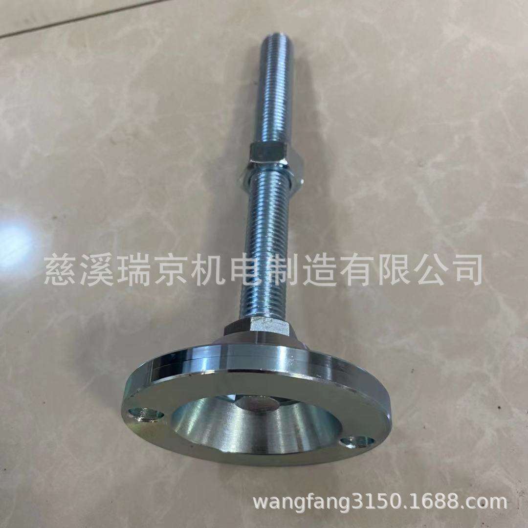 厂家供应重型调整脚带定位孔表面镀锌地脚螺栓