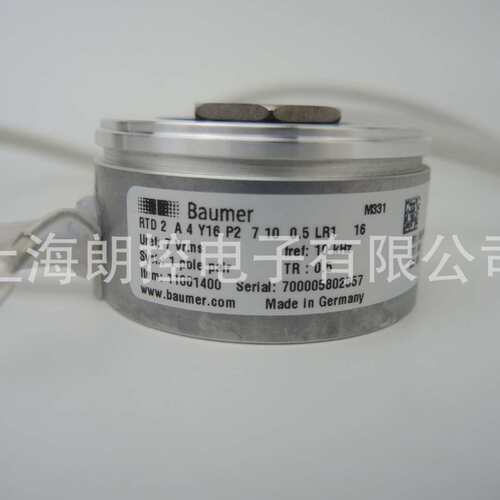 Baumer编码器11061400  RTD 2  A 4 Y16 P2  7 10  0.5 LR1  16