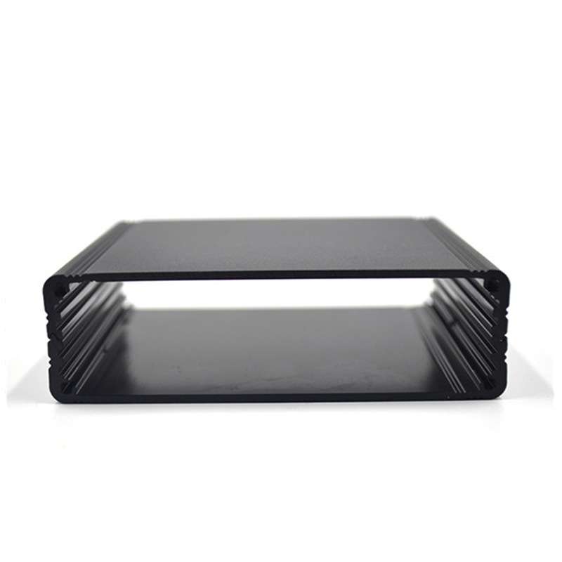 导轨盒铝型材外壳壳体C14铝合金外壳加工30x105x100MM PLC外壳