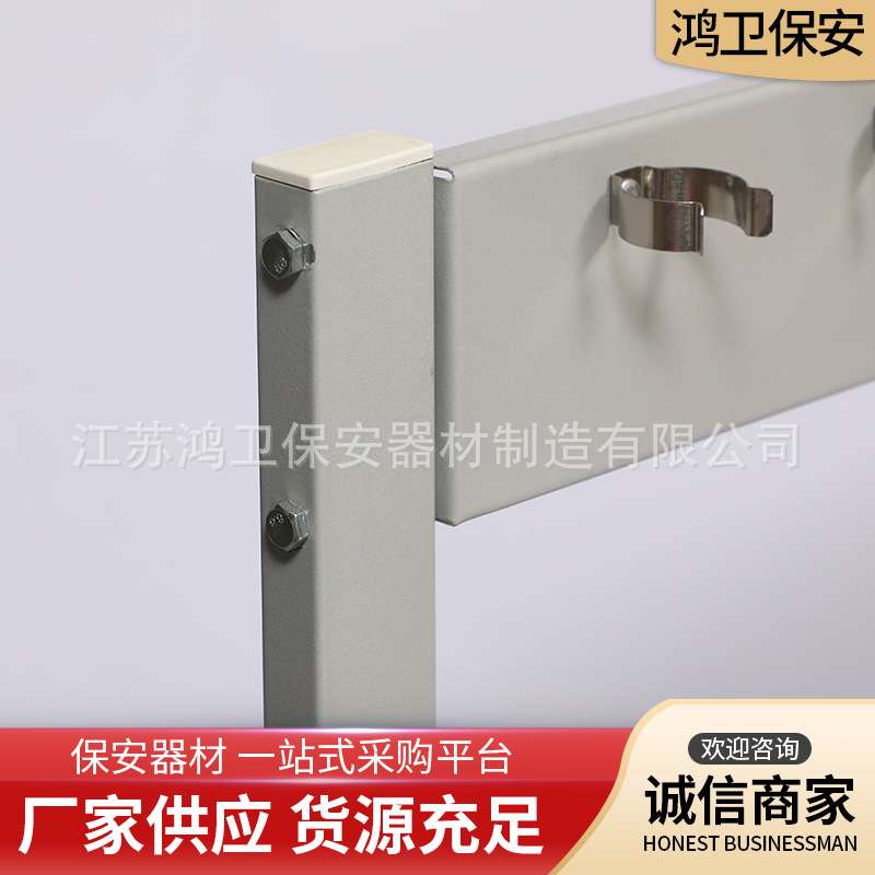 组合式装备架 校园安保器材架 移动式安防器材架 白色装备柜定 制