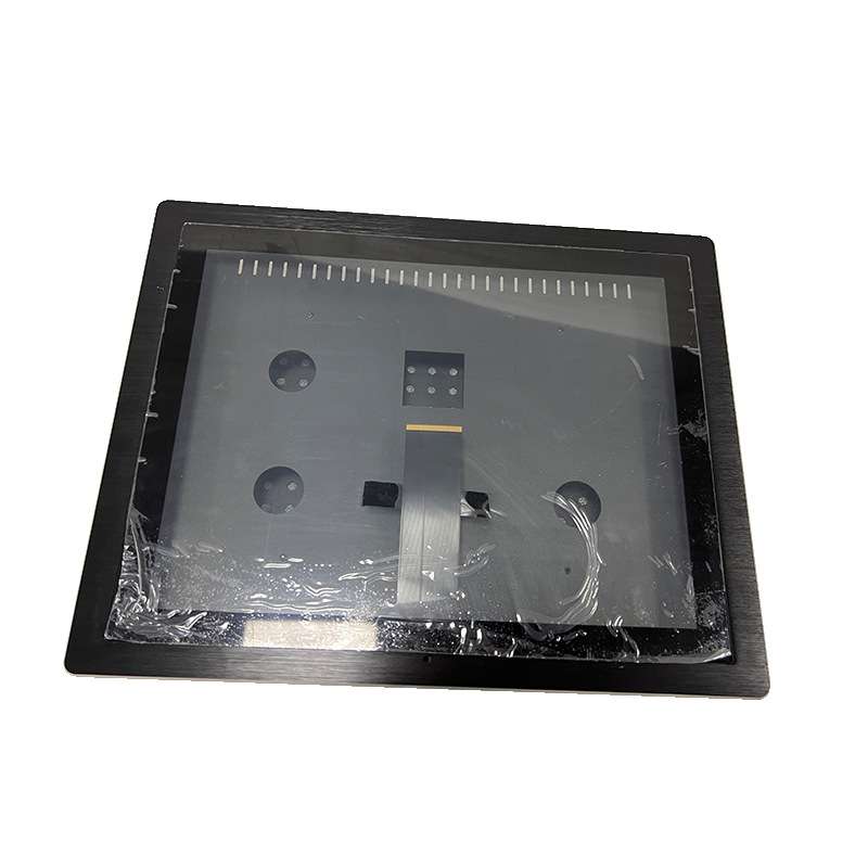 触摸触控液晶铝型广告机外壳 15寸高光边外嵌入式显示器外壳