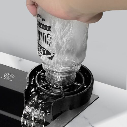 水槽洗杯器高压厨房刷喷冲洗杯子快速清洗神器家用商用奶茶咖啡