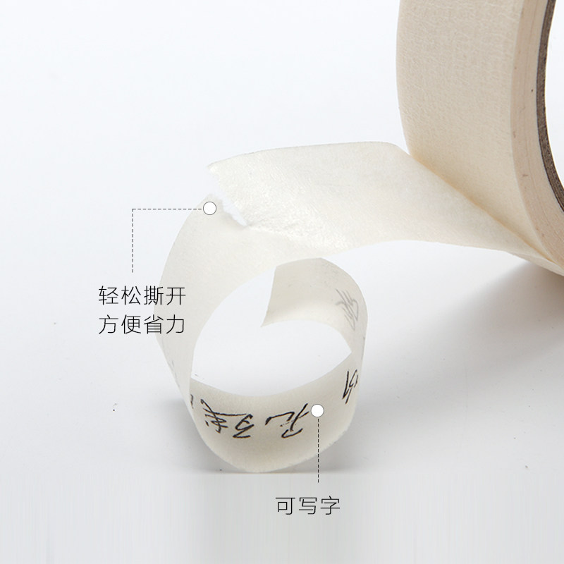 美纹胶纸胶带美术生专用手帐素材分装2/3cm宽胶带无痕和纸水套装图片