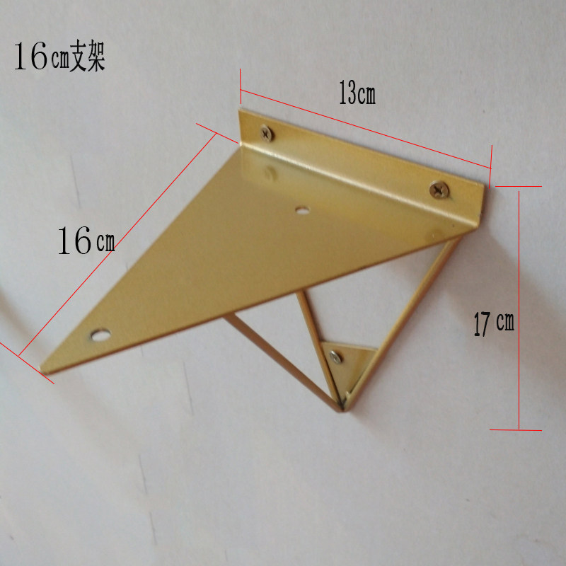 北欧实木壁挂置物架铁艺墙上一字隔板书架壁挂花架背景墙隔板支架