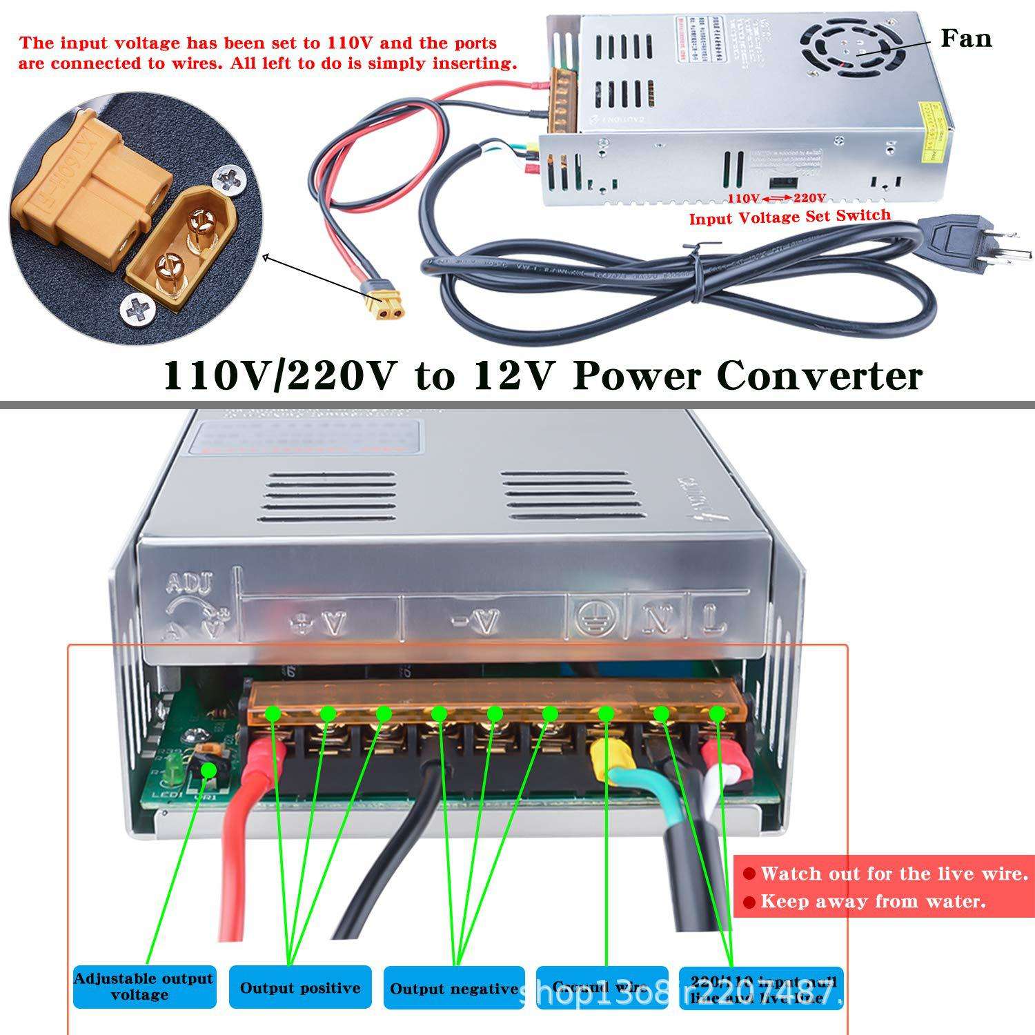 跨境高压车载打气机30mpa户外潜水12V/110V/220V充气泵4500pis