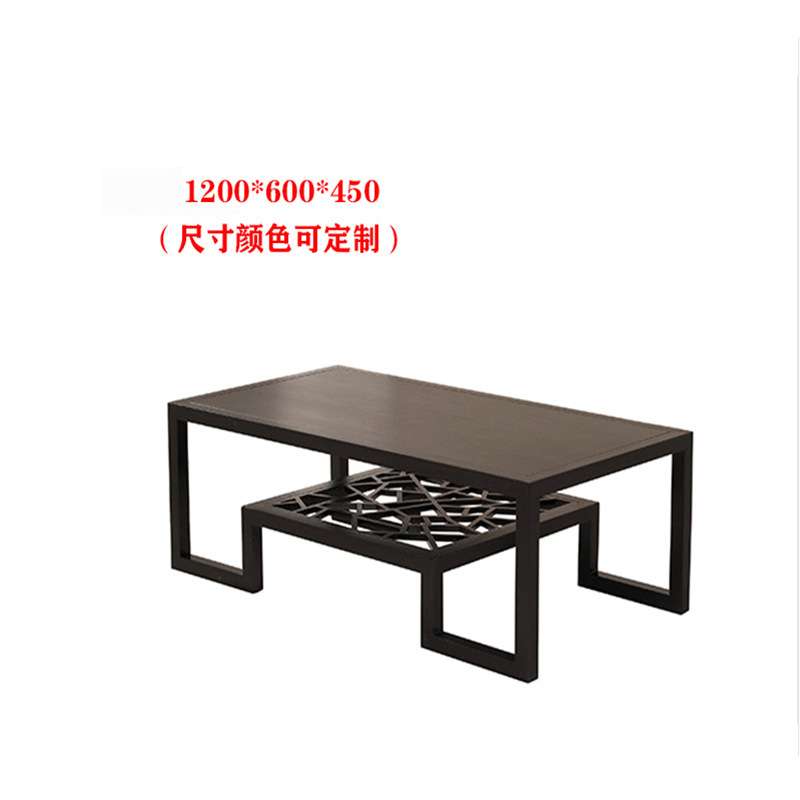 工厂直销新中式实木茶几现代简约客厅家具长方形茶几大小户型方几