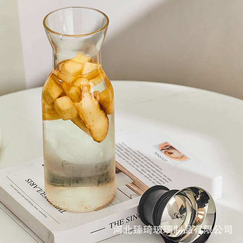 加厚冷水壶玻璃家用高硼硅大容量凉水壶果汁壶水瓶丹麦solo壶家居