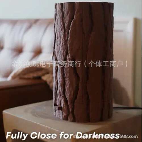 跨境3d打印机械调光树灯Lantern Log Mechanical Dimming Lam