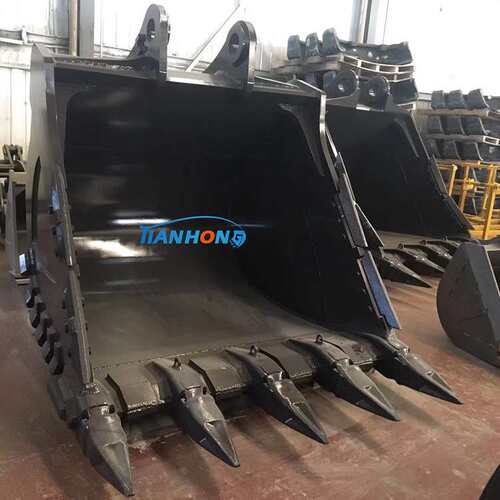 挖机配件 斗山DX700挖掘机  4.5方斗容 高强耐磨岩石挖斗 铲斗