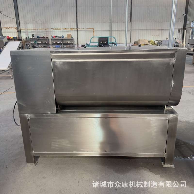 自动出料般咸集全自动猪牛肉酱搅拌机器火腿肠丸子馅料拌馅设备