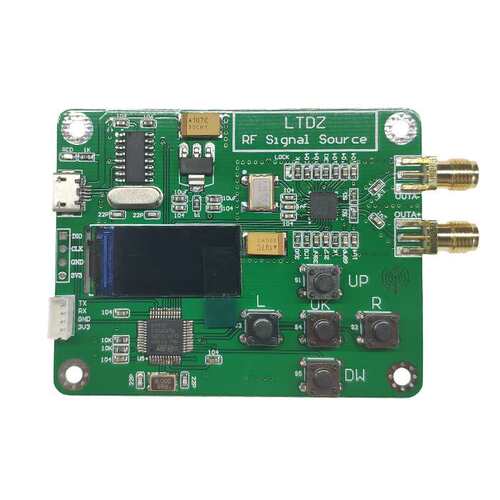 LTDZ_MAX2870_STM32_23.5-6000Mhz信号源 23.5-6000M 串口控制