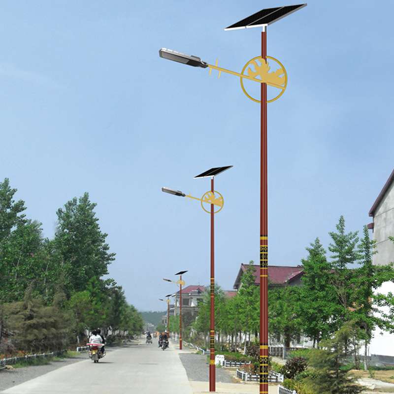 LED太阳能路灯新农村道路工程一体化简约太阳能路灯厂家