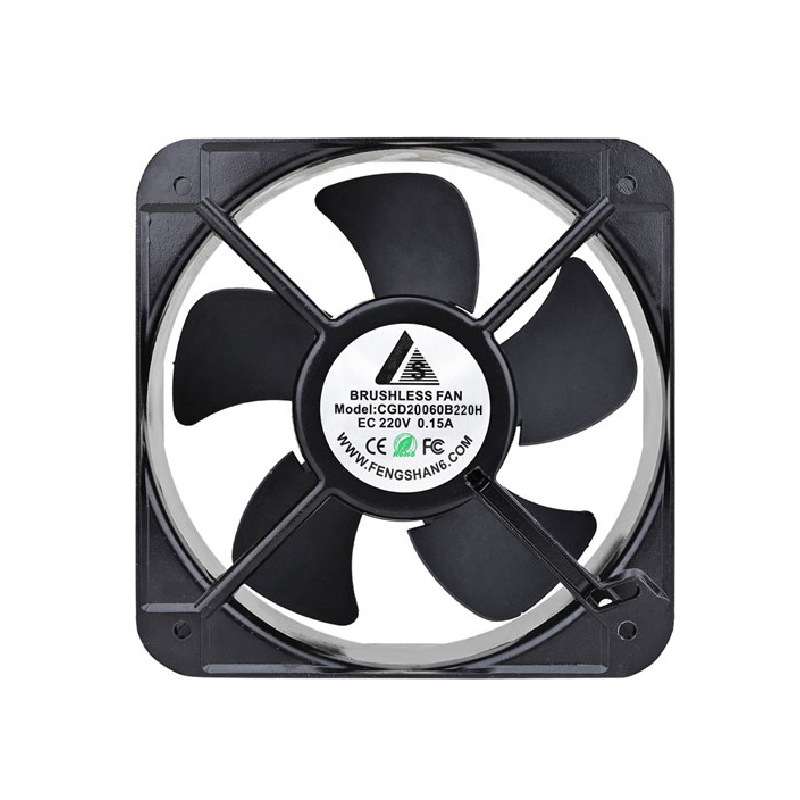 20060交直流散热风扇 220V工业机箱机柜IP55防水防尘铝框轴流风扇