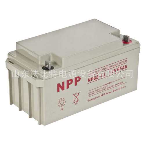 珠海耐普胶体蓄电池NPG12-24太阳能发电12V24Ah通讯器材 NPP电池
