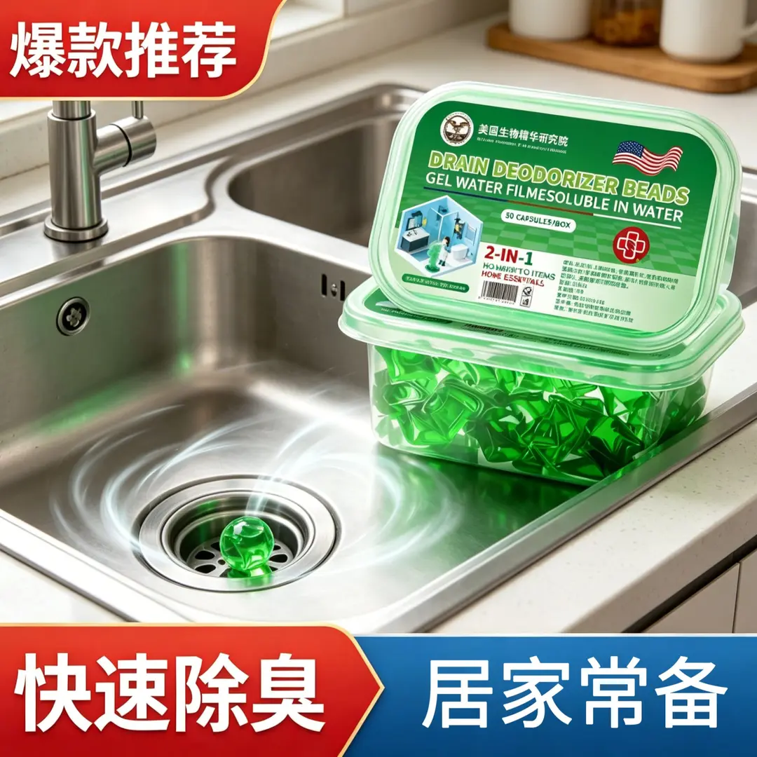 【下单立减50】防返臭神器防臭疏通厨房下水管厕所反味地漏除臭HX