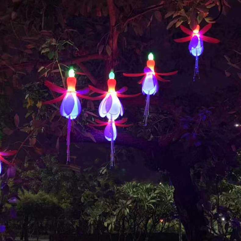 灯笼花灯LED户外防水七彩装饰挂树灯室内布置户外亮化广场造型灯