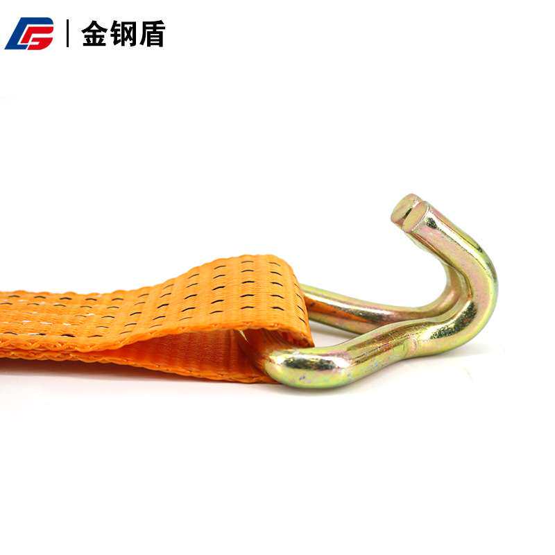 货车捆绑带棘轮拉紧器捆绑重型涤纶紧绳器车用5T双钩手动栓紧器