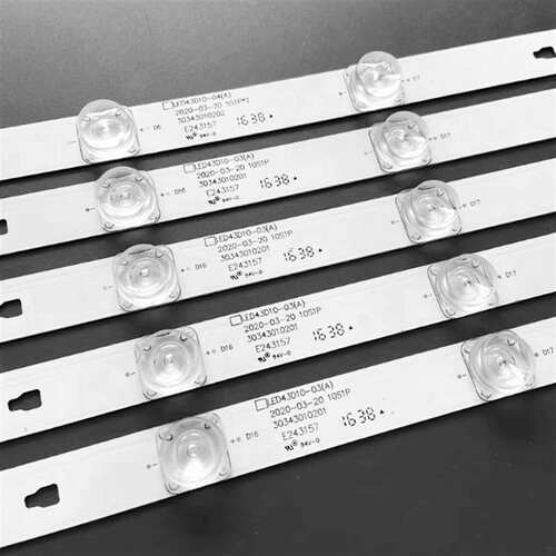 适LT-43M650 LE43U6500U 43DF49-T2 43UK30G灯条LED43D10-03(A)