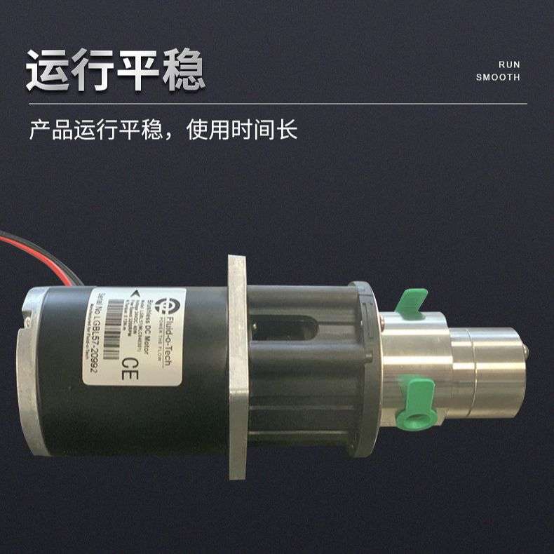 意大利福力德Fluid-O-Tech齿轮泵24V直流无刷马达磁力驱动齿轮泵